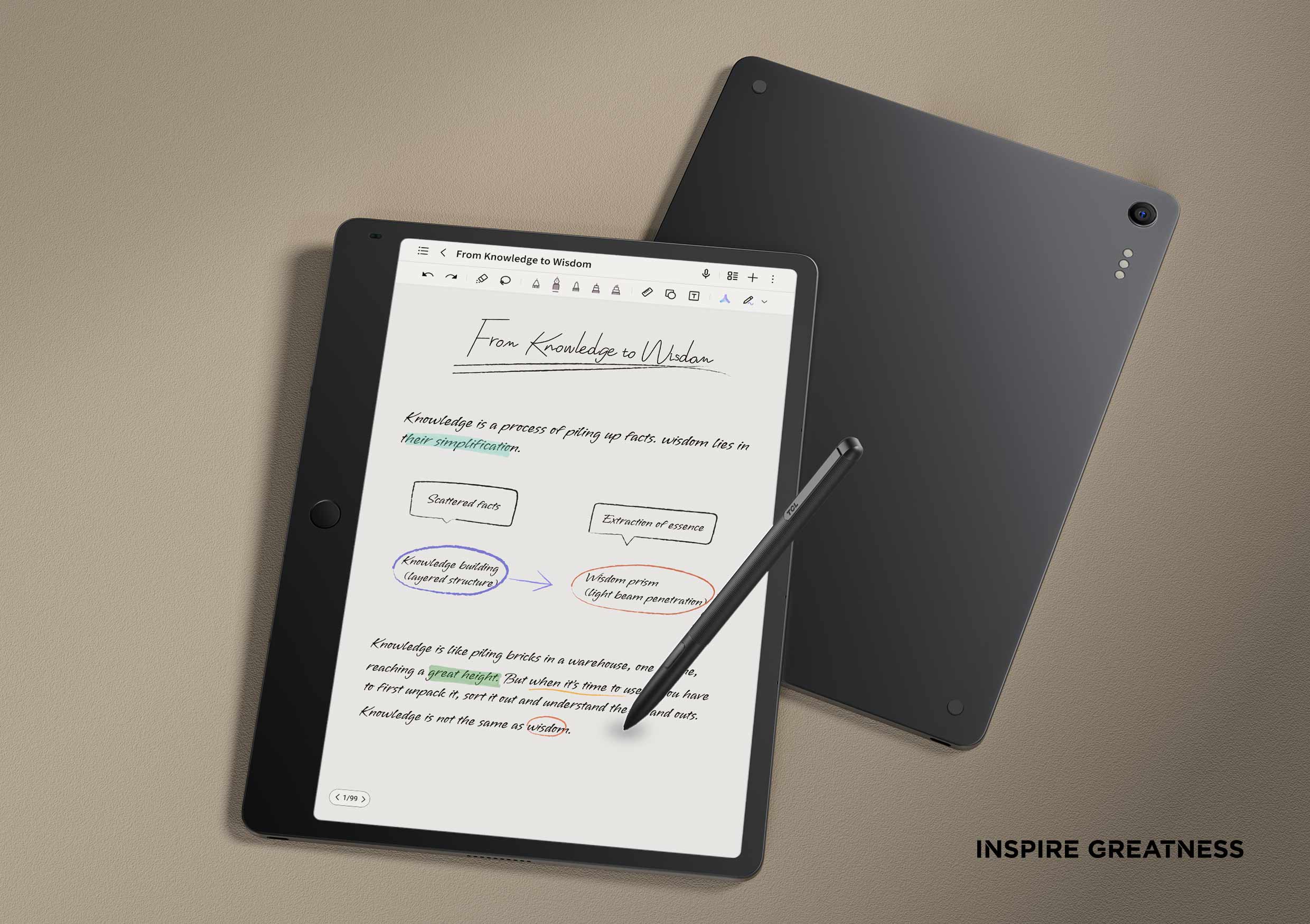 TCL estrena en Chile su “cuaderno electrónico” con pantalla mate e inteligencia artificial