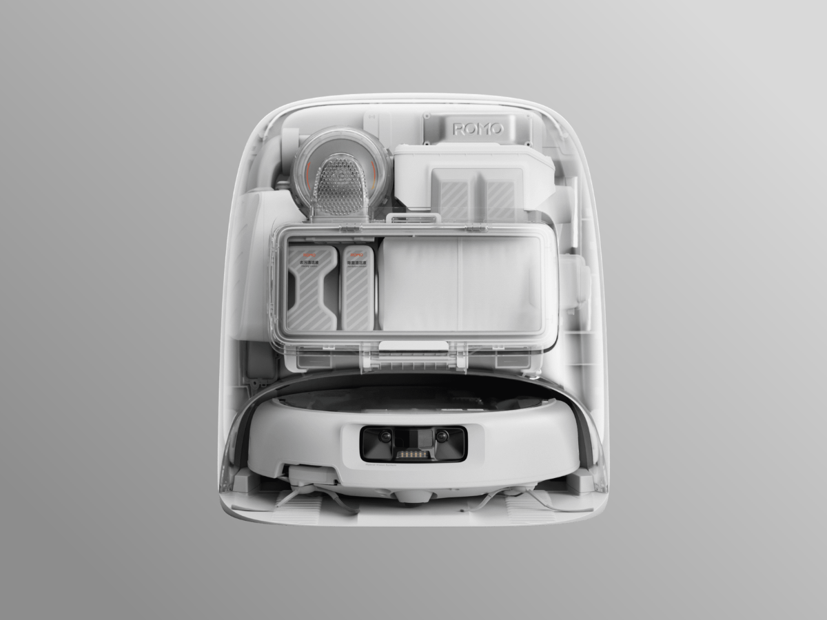 ¿Del cielo al suelo? DJI lanza Romo, su primera y potente aspiradora robot que promete no enredarse con los cables